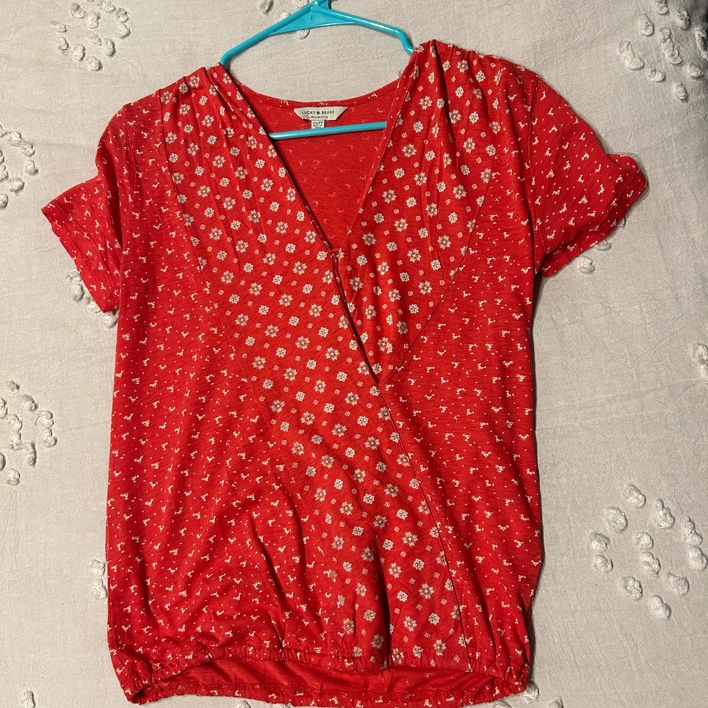 Patterned blouse